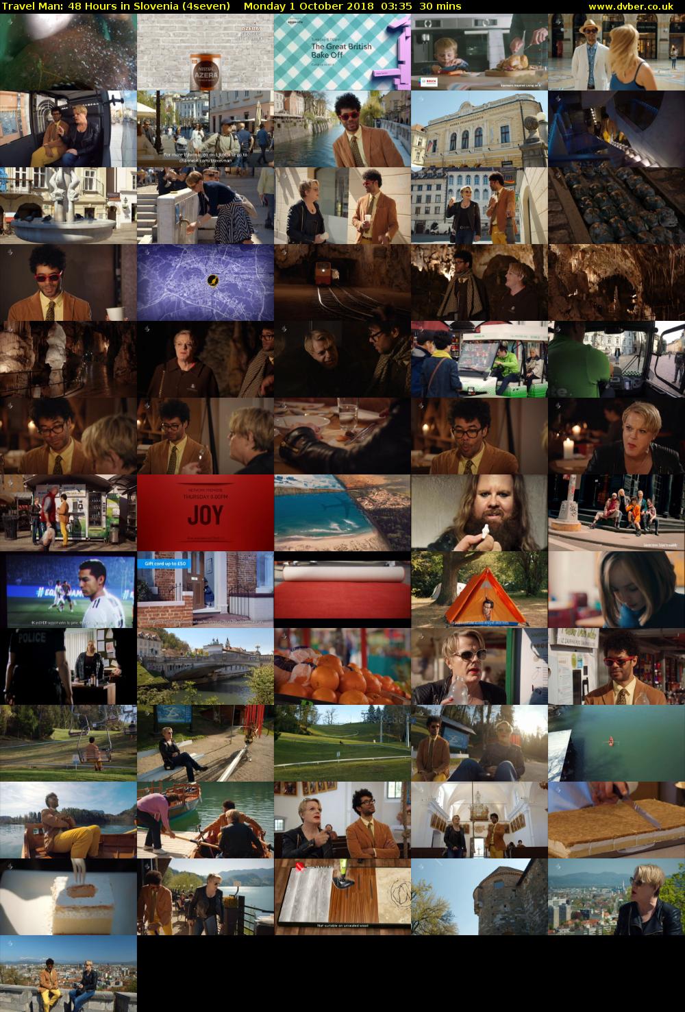 Travel Man: 48 Hours in Slovenia (4seven) Monday 1 October 2018 03:35 - 04:05
