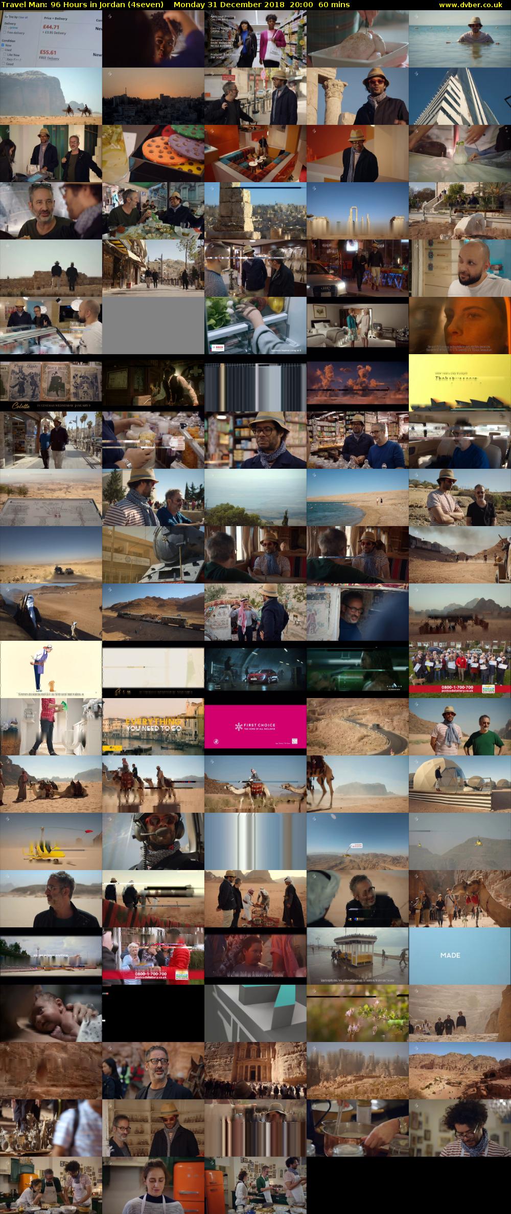 Travel Man: 96 Hours in Jordan (4seven) Monday 31 December 2018 20:00 - 21:00