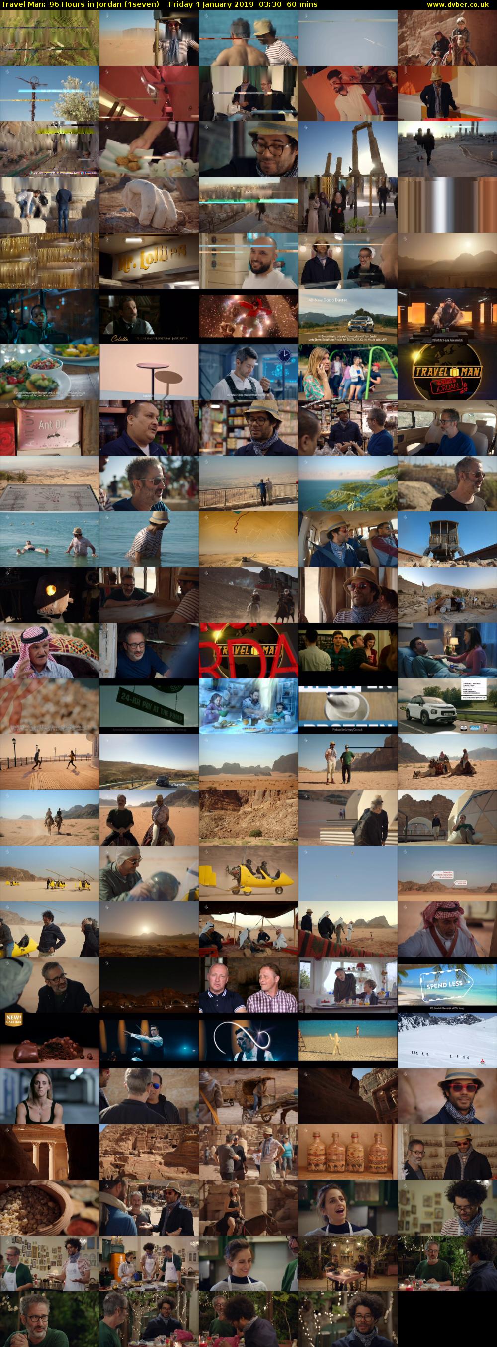Travel Man: 96 Hours in Jordan (4seven) Friday 4 January 2019 03:30 - 04:30