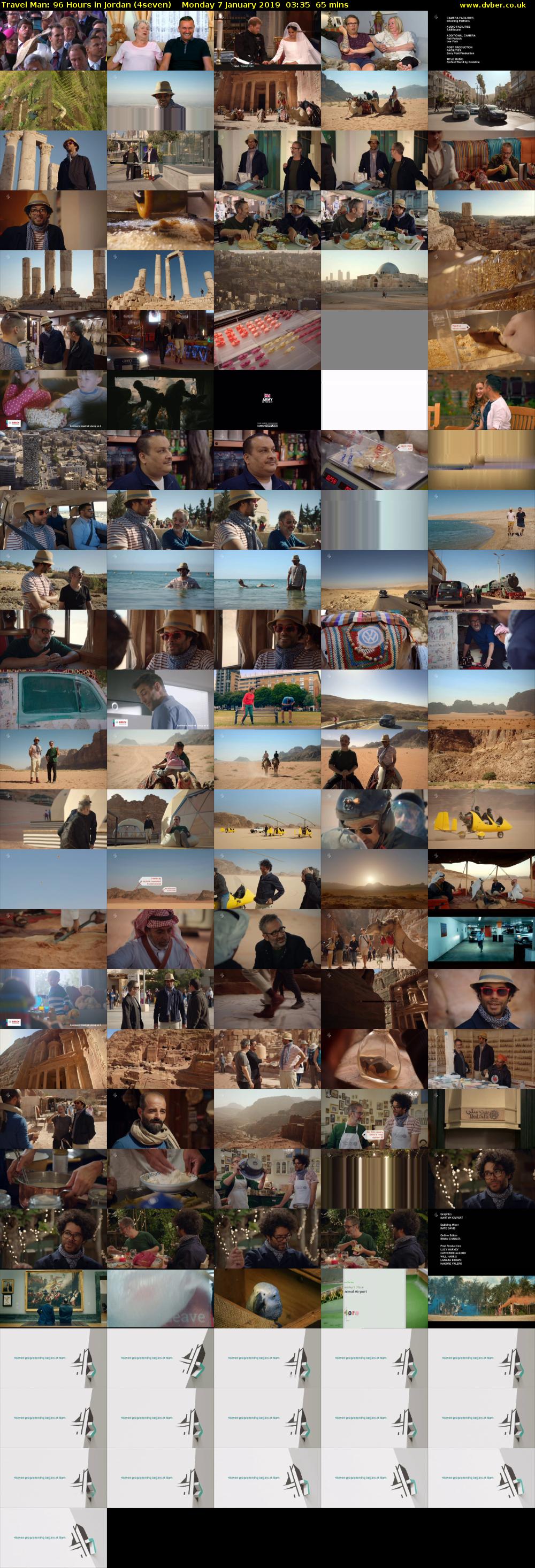 Travel Man: 96 Hours in Jordan (4seven) Monday 7 January 2019 03:35 - 04:40