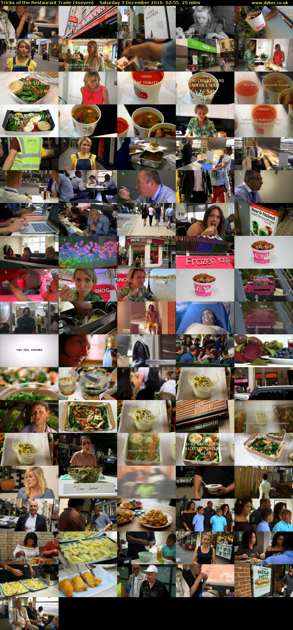 Tricks of the Restaurant Trade (4seven) Saturday 3 December 2016 02:55 - 03:20