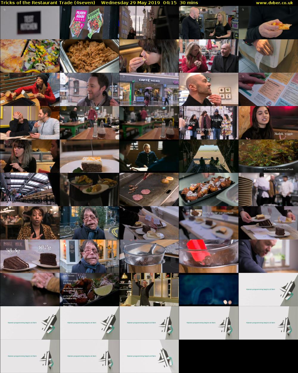 Tricks of the Restaurant Trade (4seven) Wednesday 29 May 2019 04:15 - 04:45
