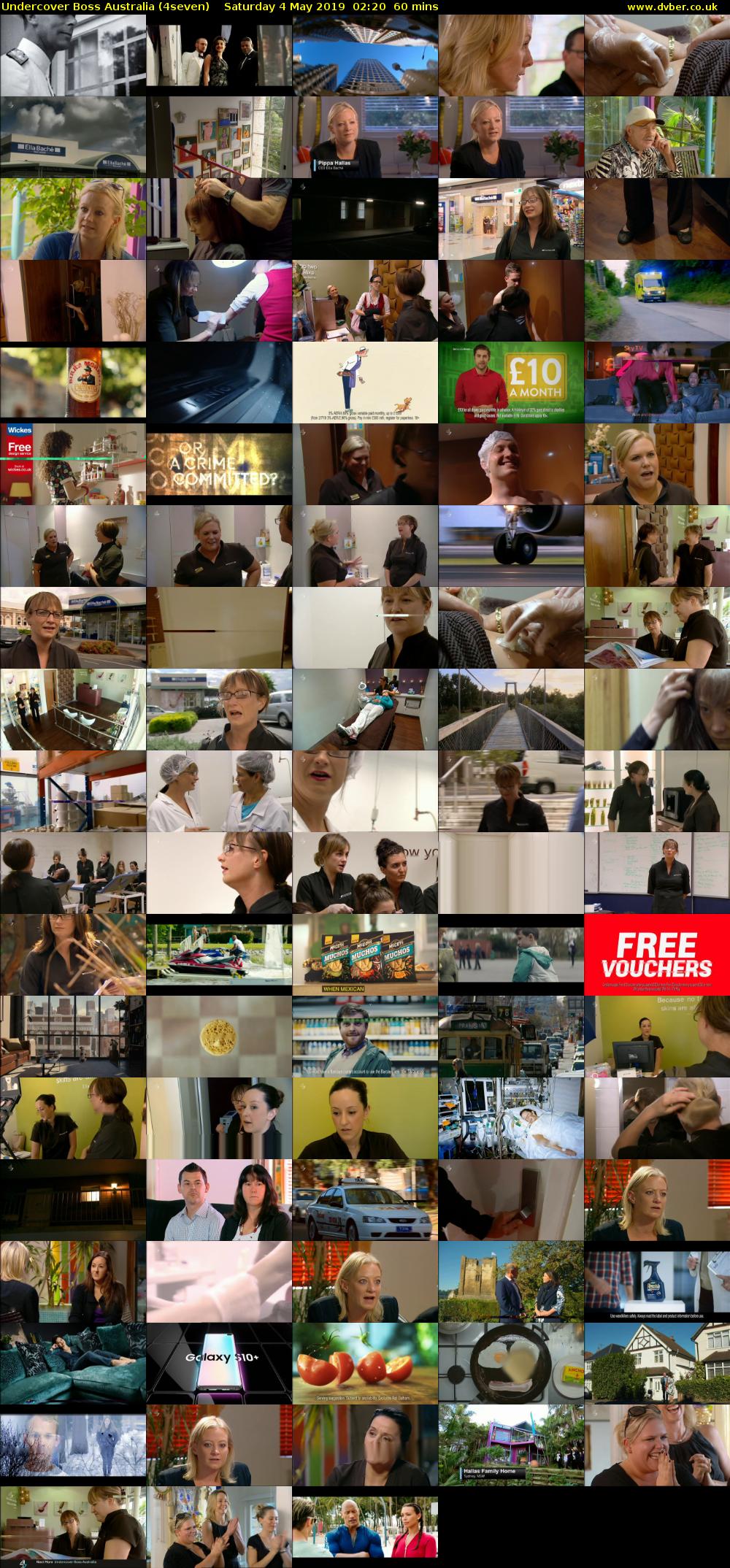 Undercover Boss Australia (4seven) Saturday 4 May 2019 02:20 - 03:20