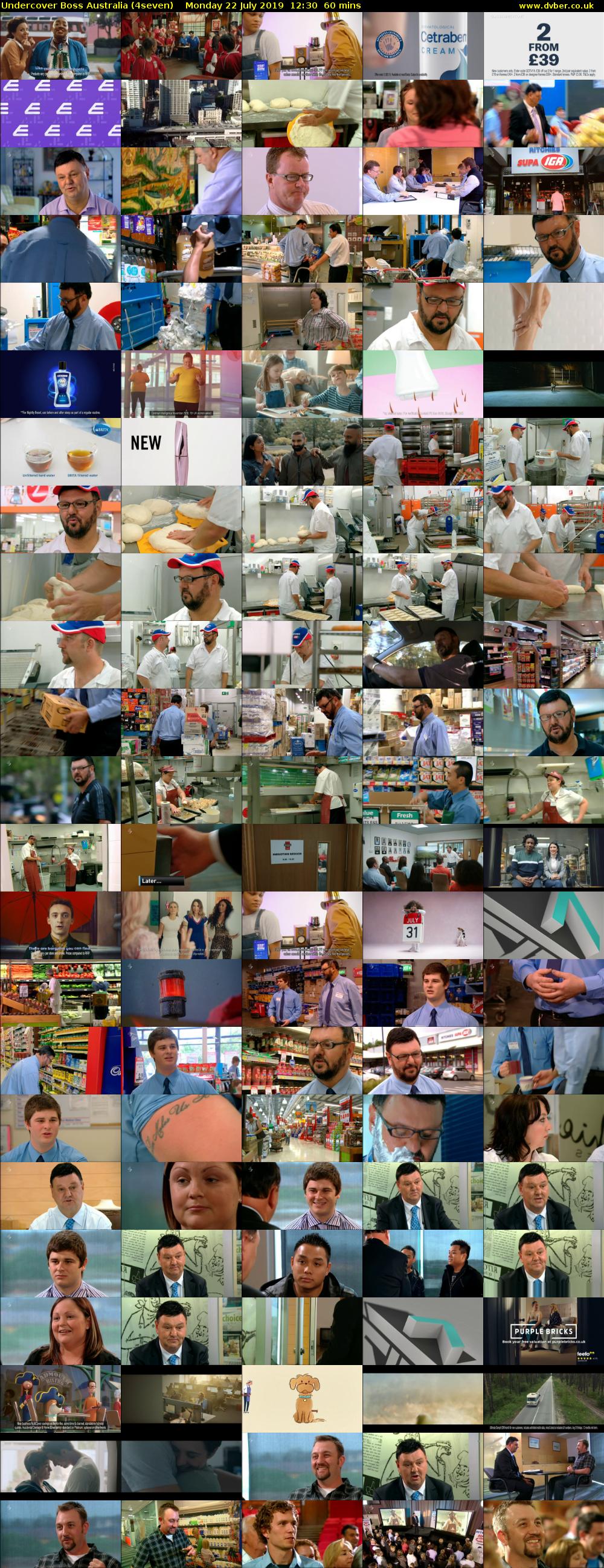 Undercover Boss Australia (4seven) Monday 22 July 2019 12:30 - 13:30