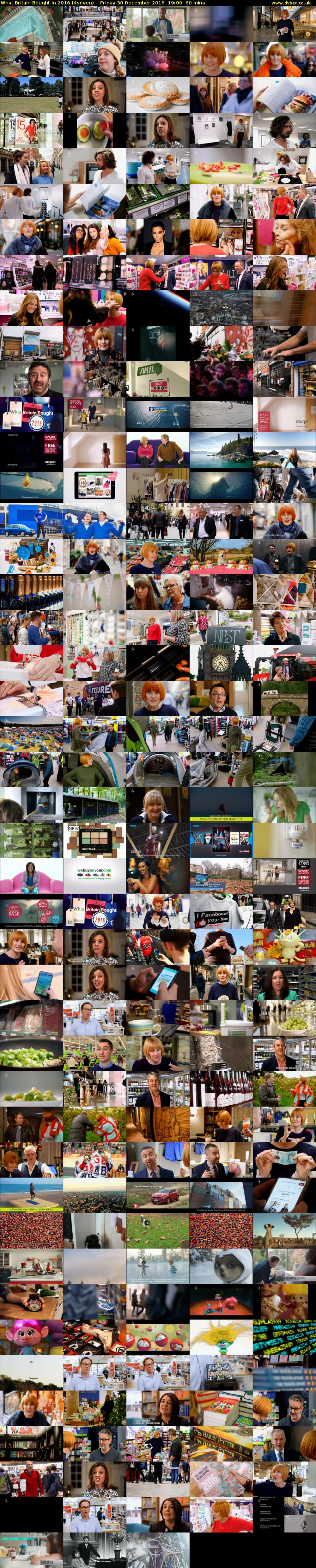 What Britain Bought in 2016 (4seven) Friday 30 December 2016 19:00 - 20:00