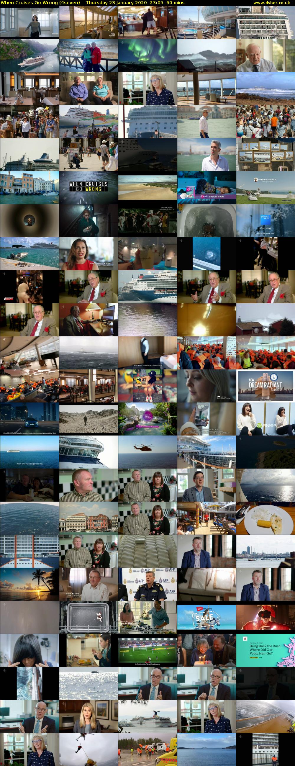When Cruises Go Wrong (4seven) Thursday 23 January 2020 23:05 - 00:05