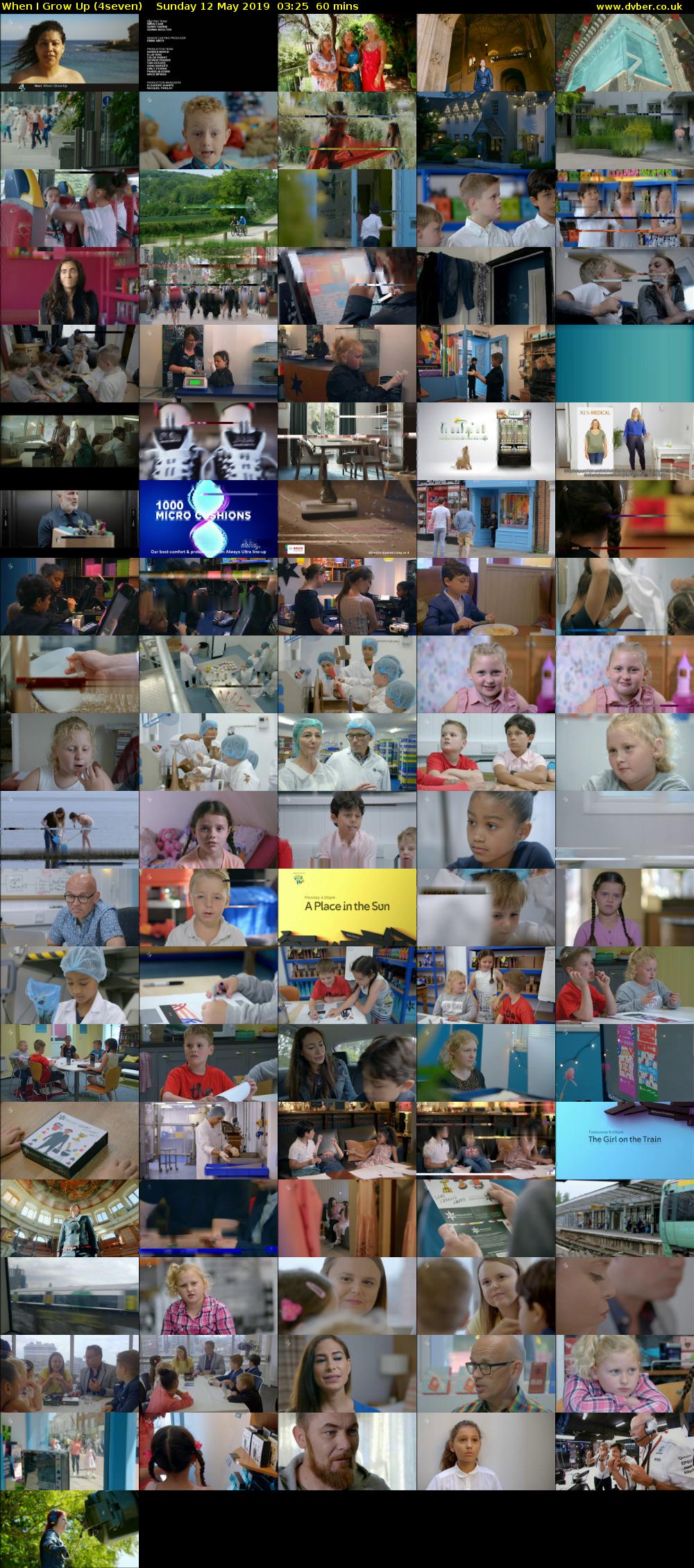 When I Grow Up (4seven) Sunday 12 May 2019 03:25 - 04:25