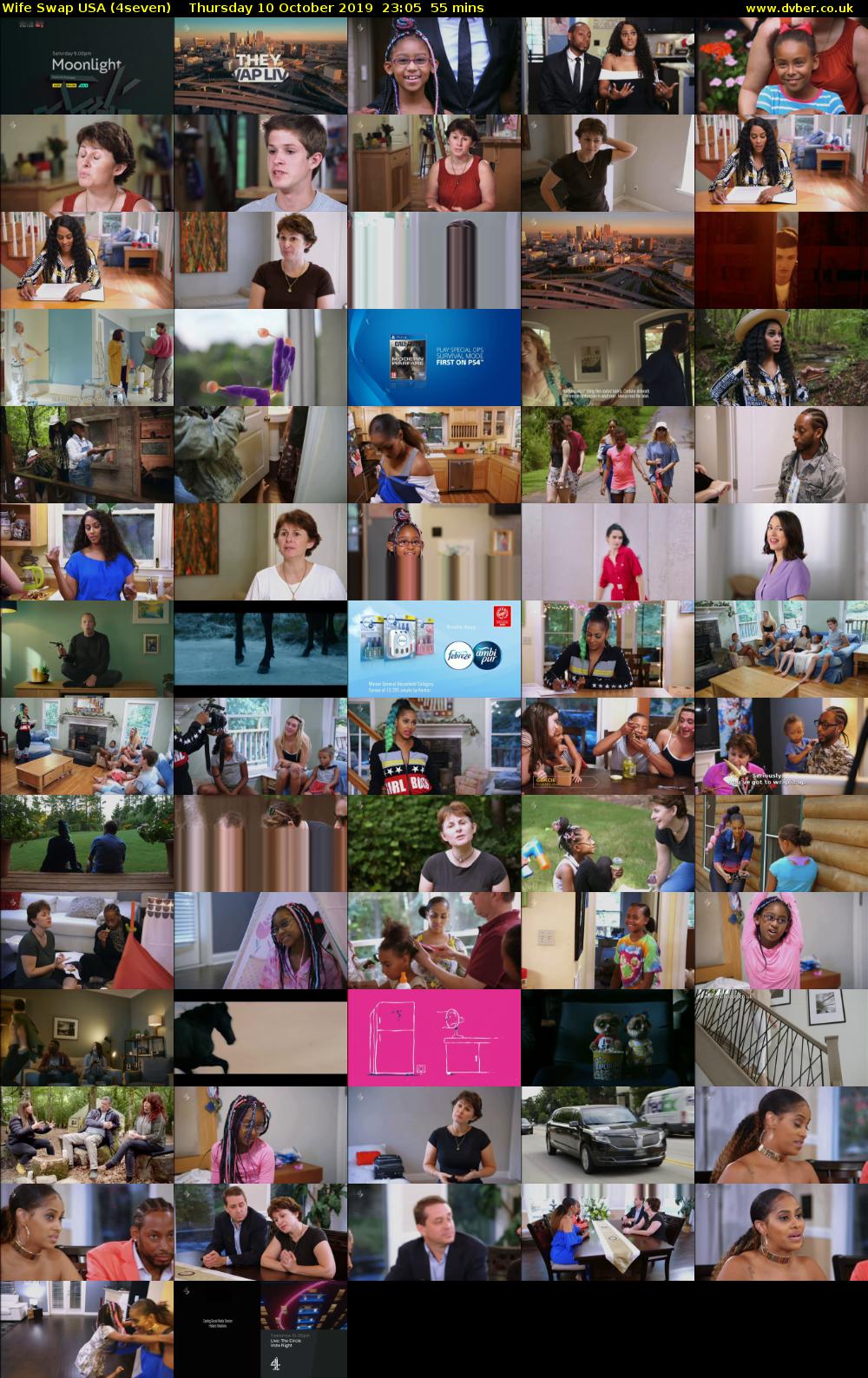 Wife Swap USA (4seven) Thursday 10 October 2019 23:05 - 00:00