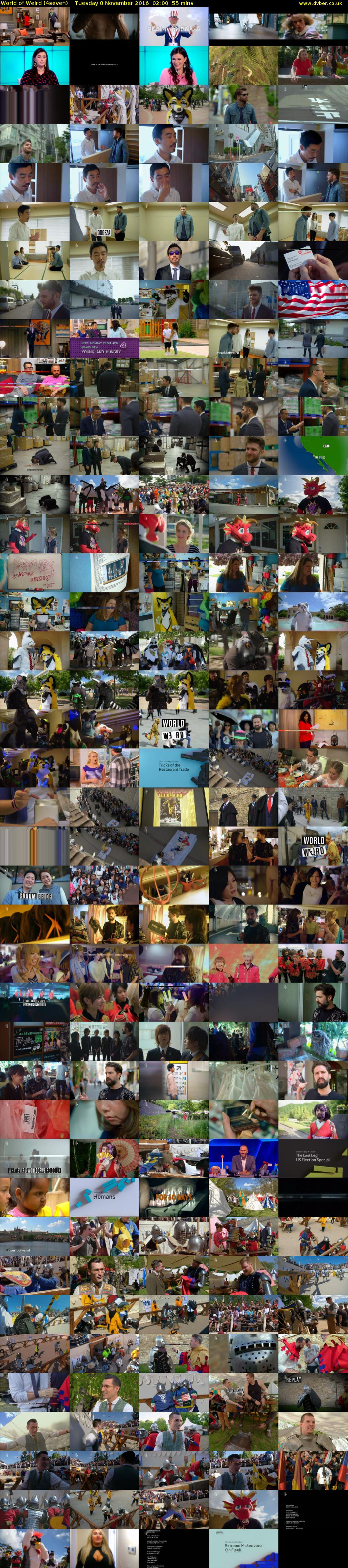 World of Weird (4seven) Tuesday 8 November 2016 02:00 - 02:55