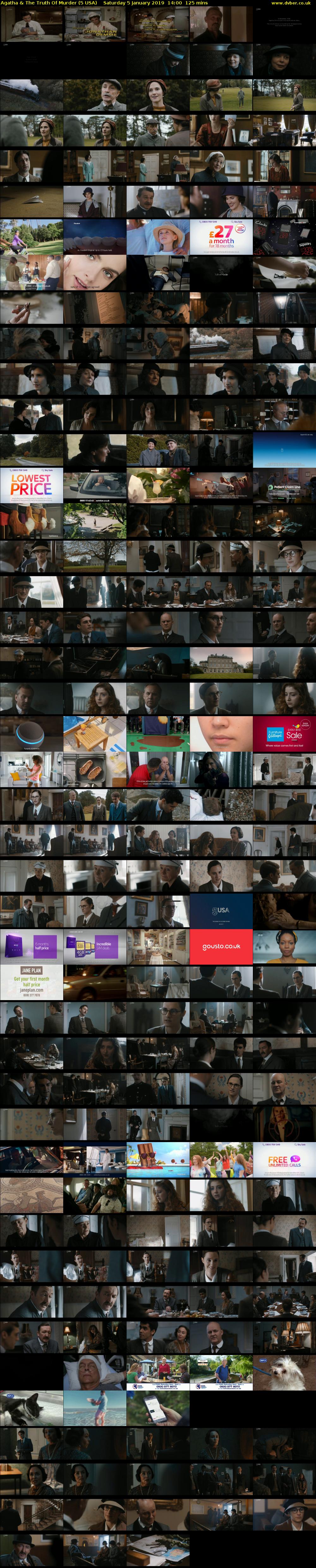 Agatha & The Truth Of Murder (5 USA) Saturday 5 January 2019 14:00 - 16:05