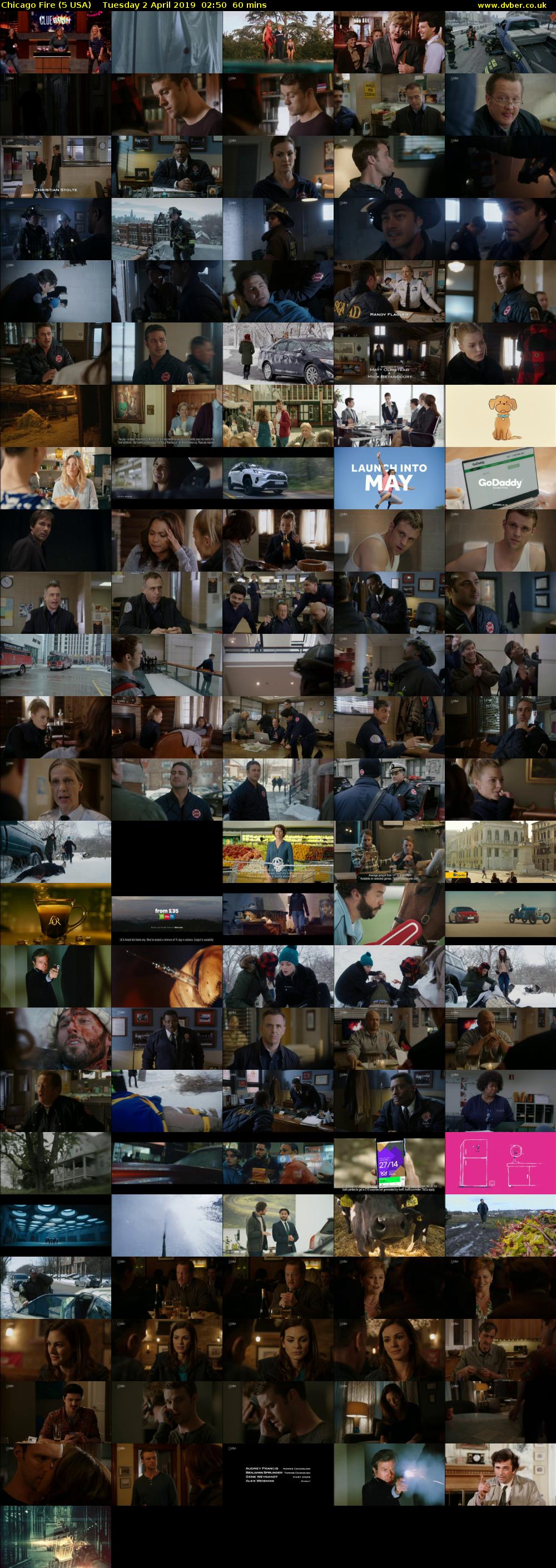 Chicago Fire (5 USA) Tuesday 2 April 2019 02:50 - 03:50