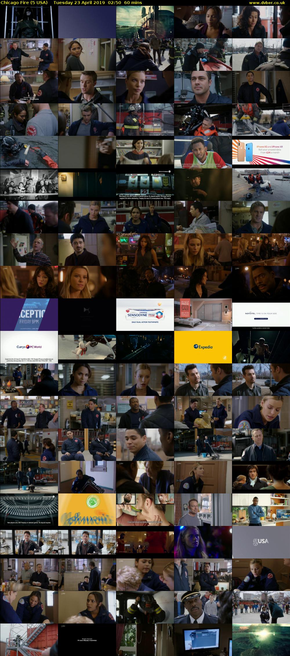 Chicago Fire (5 USA) Tuesday 23 April 2019 02:50 - 03:50