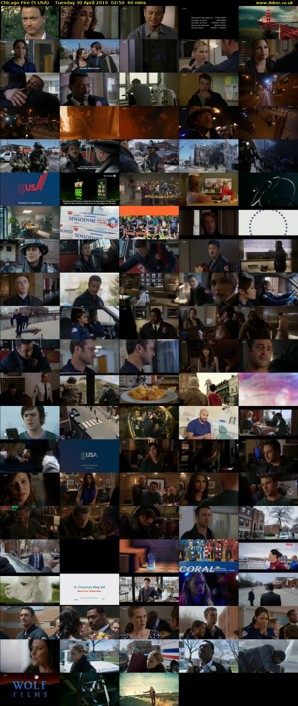 Chicago Fire (5 USA) Tuesday 30 April 2019 02:50 - 03:50