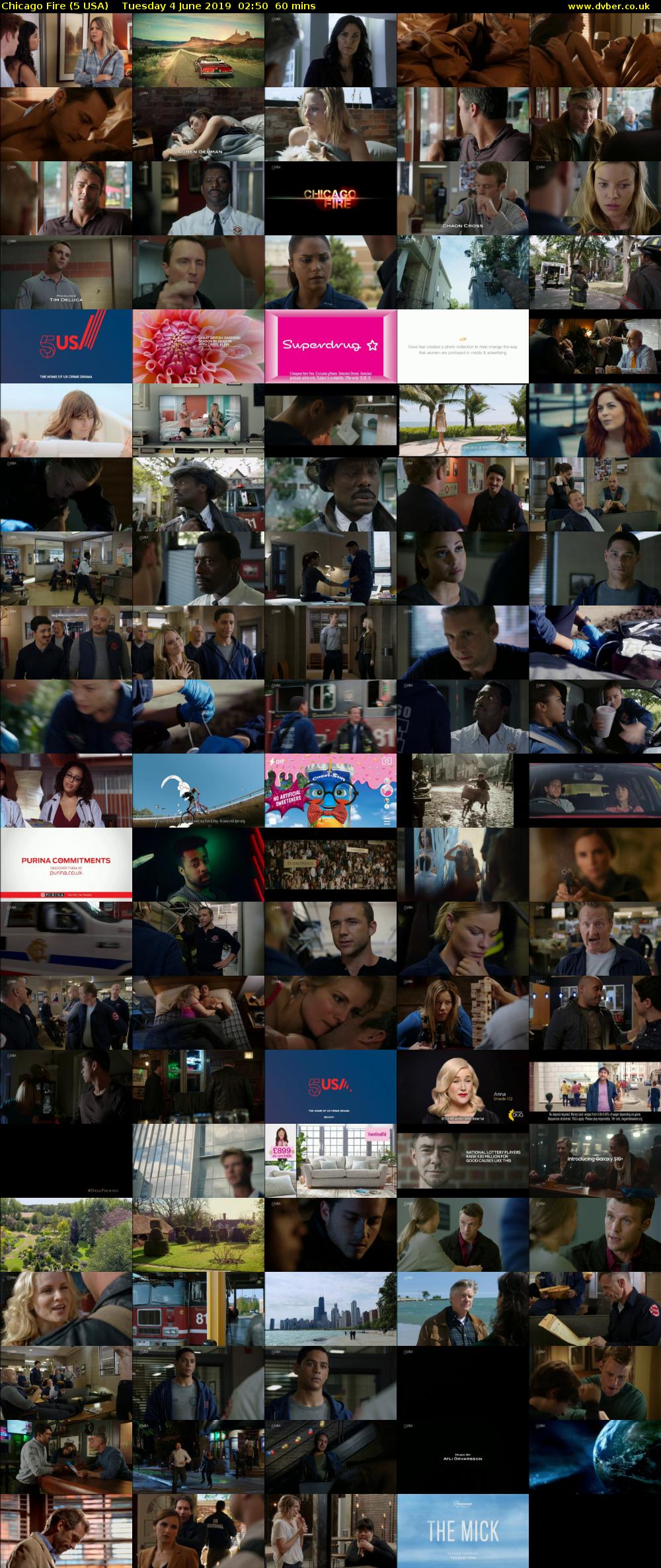 Chicago Fire (5 USA) Tuesday 4 June 2019 02:50 - 03:50