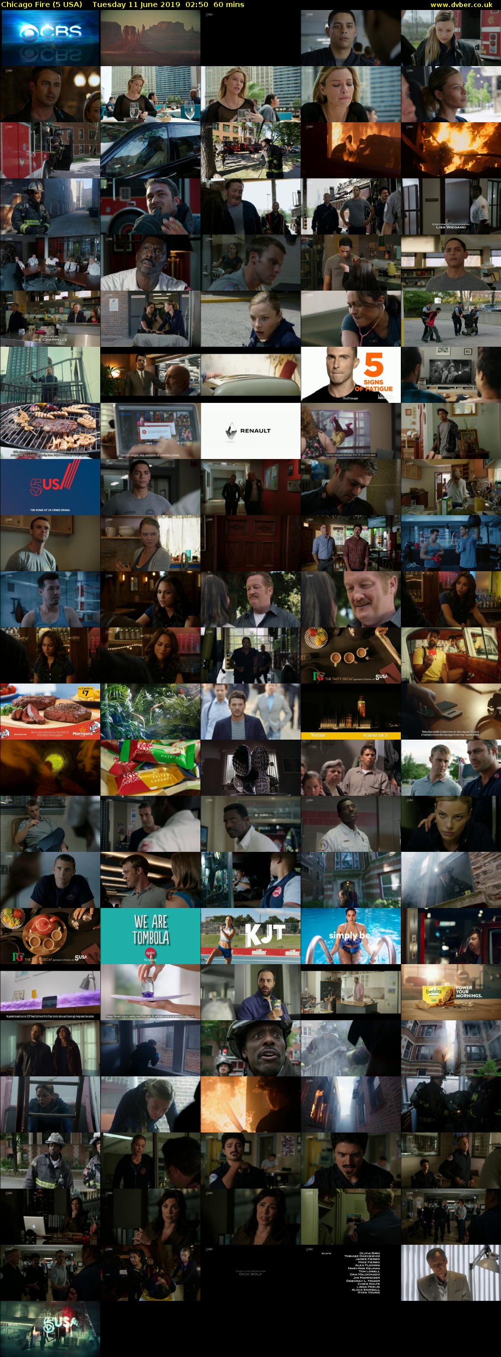 Chicago Fire (5 USA) Tuesday 11 June 2019 02:50 - 03:50