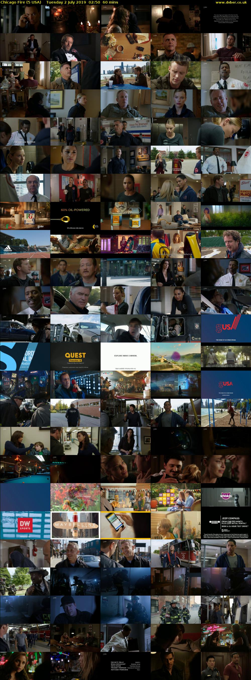 Chicago Fire (5 USA) Tuesday 2 July 2019 02:50 - 03:50