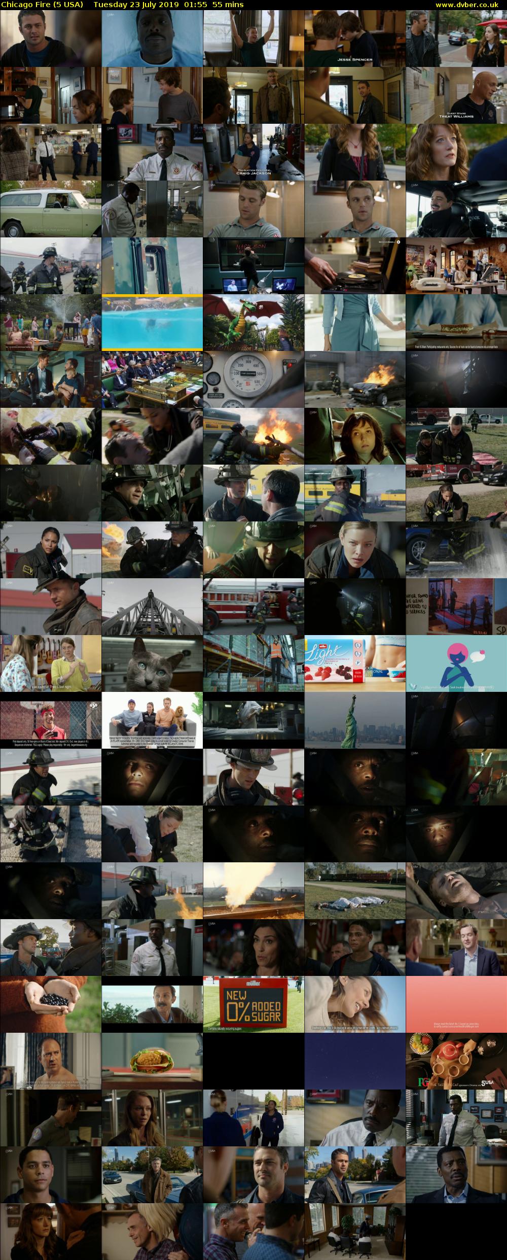 Chicago Fire (5 USA) Tuesday 23 July 2019 01:55 - 02:50