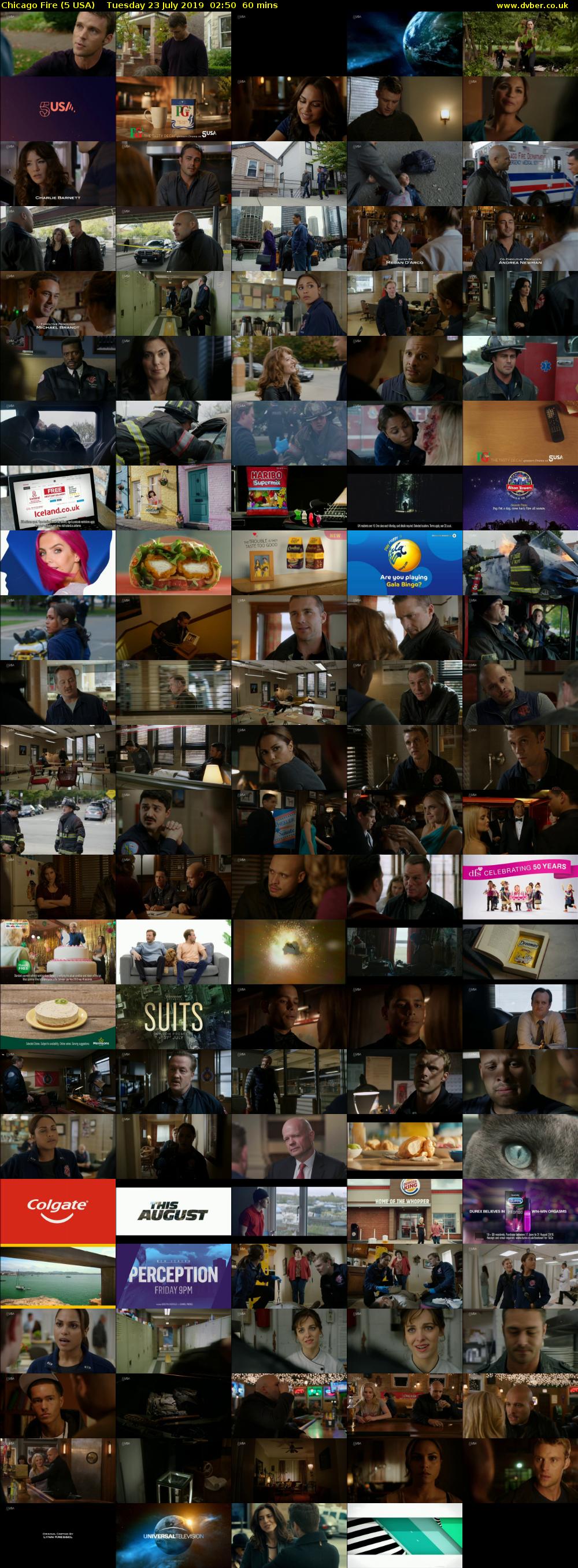 Chicago Fire (5 USA) Tuesday 23 July 2019 02:50 - 03:50