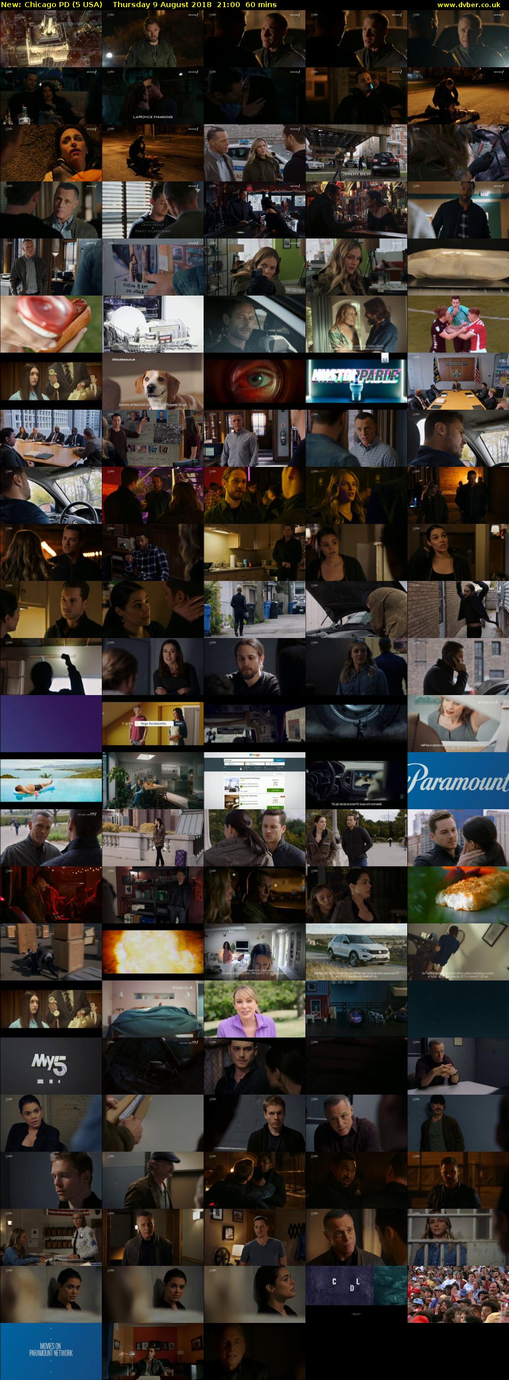 Chicago PD (5 USA) Thursday 9 August 2018 21:00 - 22:00