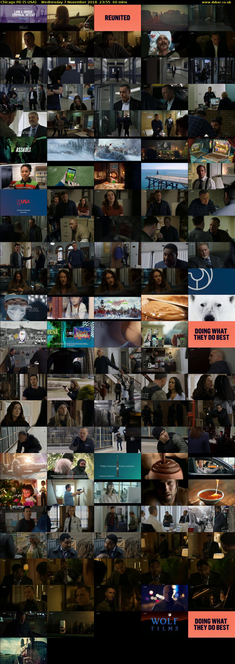 Chicago PD (5 USA) Wednesday 7 November 2018 23:55 - 00:55