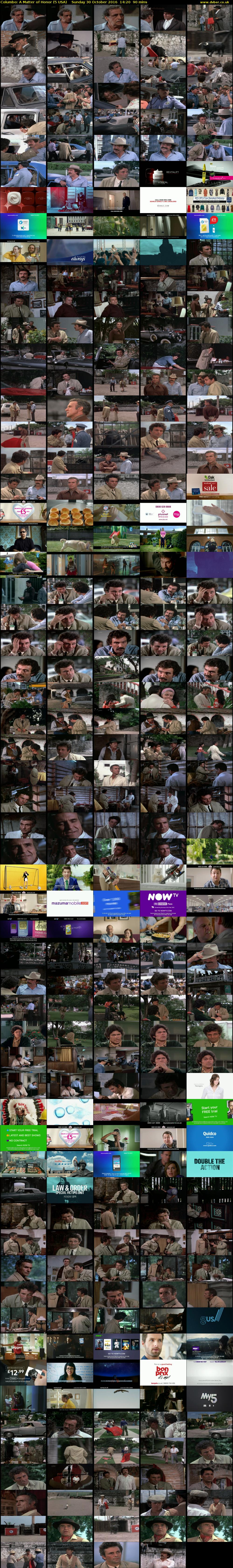 Columbo: A Matter of Honor (5 USA) Sunday 30 October 2016 14:20 - 15:50