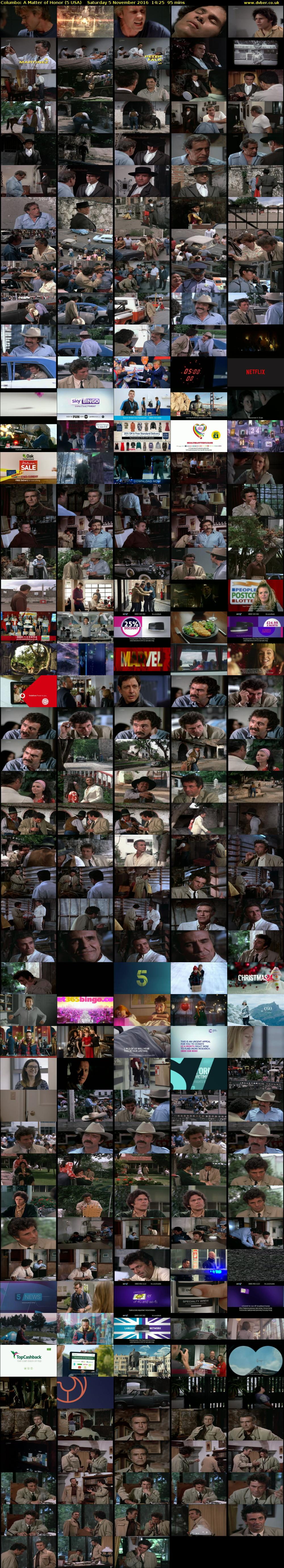 Columbo: A Matter of Honor (5 USA) Saturday 5 November 2016 14:25 - 16:00