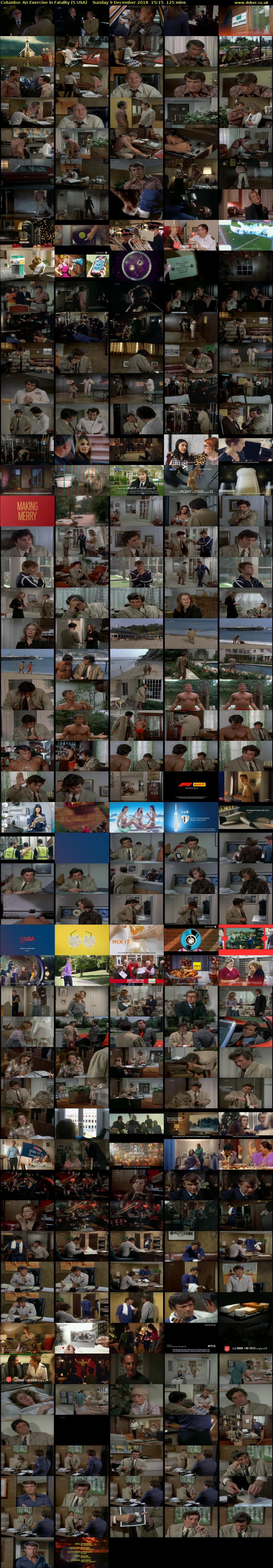 Columbo: An Exercise in Fatality (5 USA) Sunday 9 December 2018 15:15 - 17:20