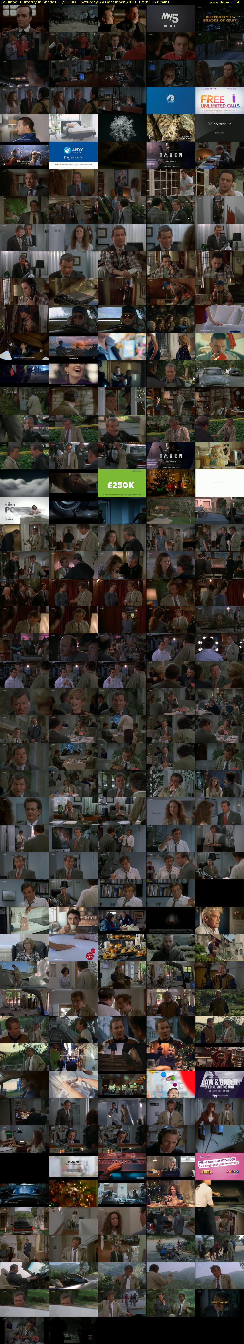 Columbo: Butterfly in Shades... (5 USA) Saturday 29 December 2018 17:05 - 19:05