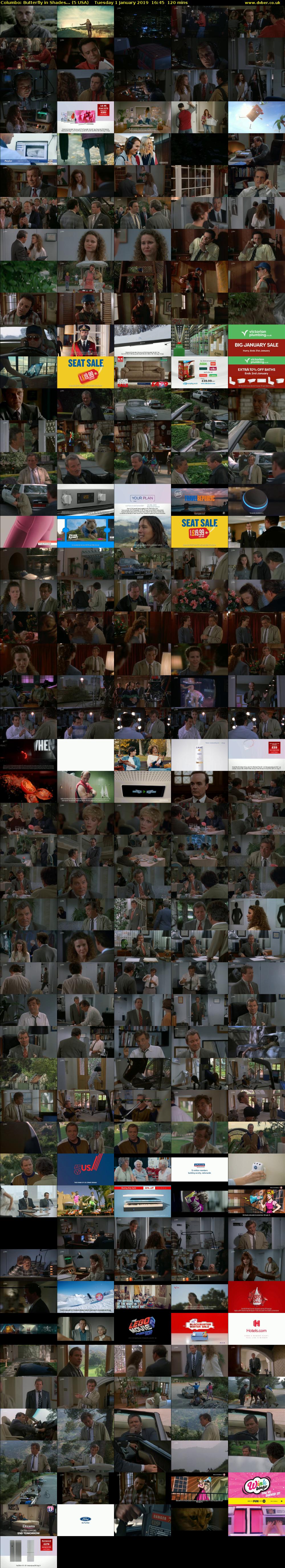 Columbo: Butterfly in Shades... (5 USA) Tuesday 1 January 2019 16:45 - 18:45