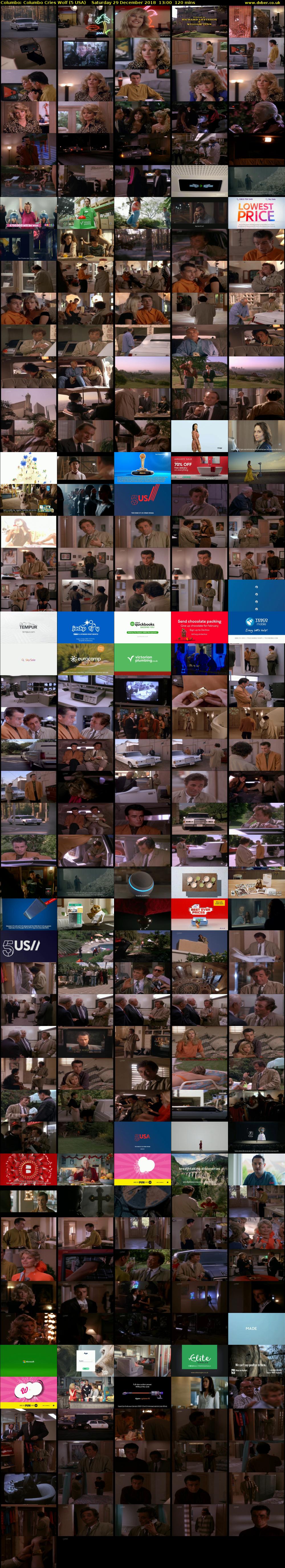 Columbo: Columbo Cries Wolf (5 USA) Saturday 29 December 2018 13:00 - 15:00
