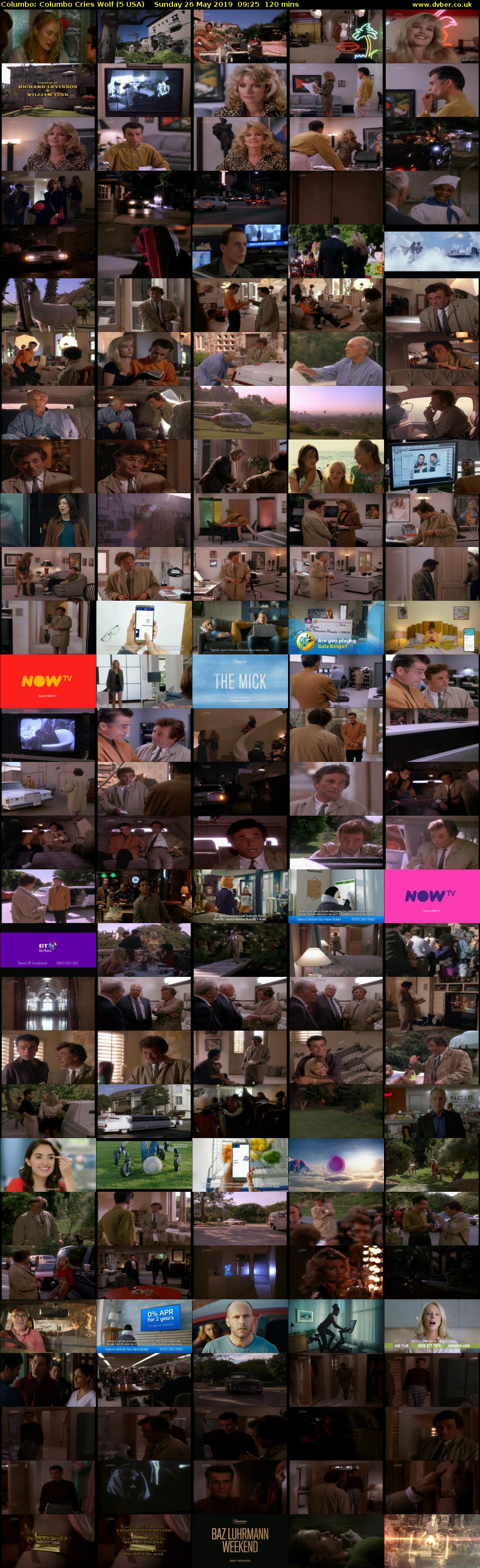 Columbo: Columbo Cries Wolf (5 USA) Sunday 26 May 2019 09:25 - 11:25