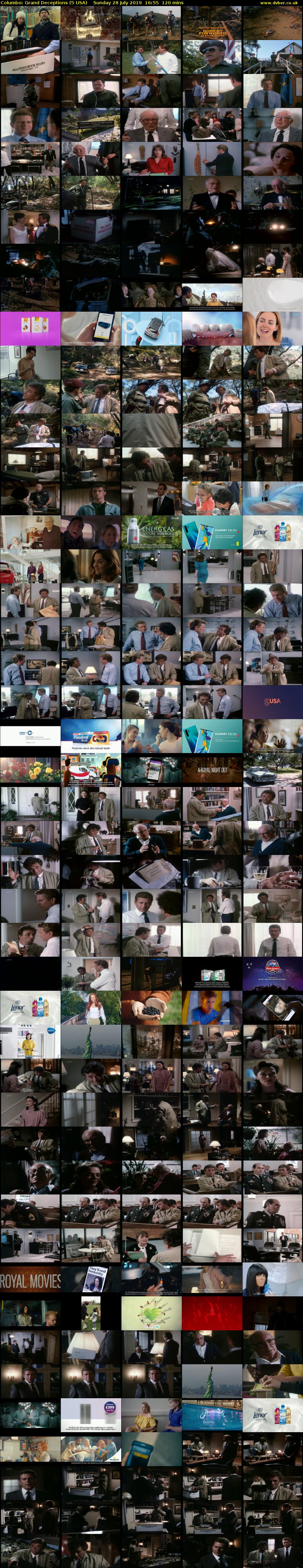 Columbo: Grand Deceptions (5 USA) Sunday 28 July 2019 16:55 - 18:55