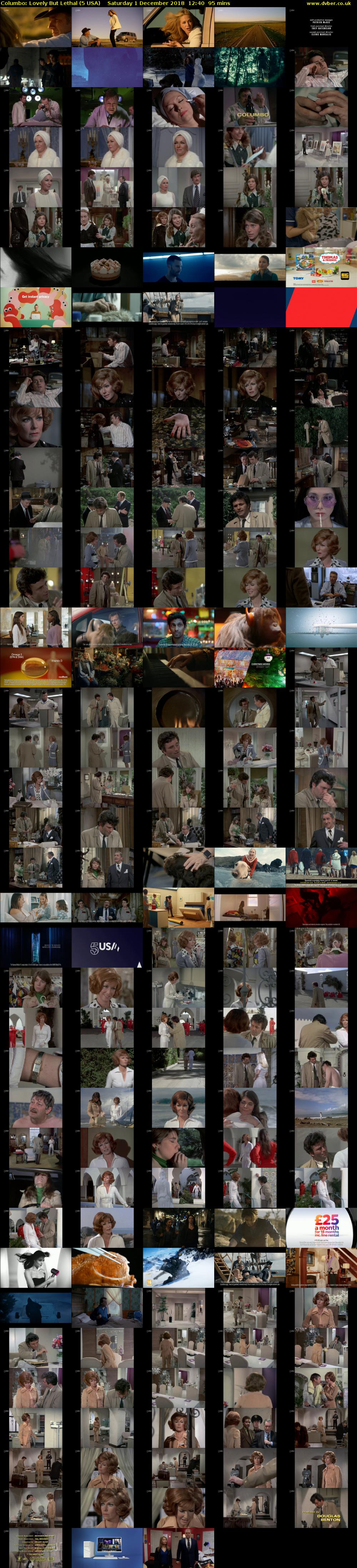 Columbo: Lovely But Lethal (5 USA) Saturday 1 December 2018 12:40 - 14:15