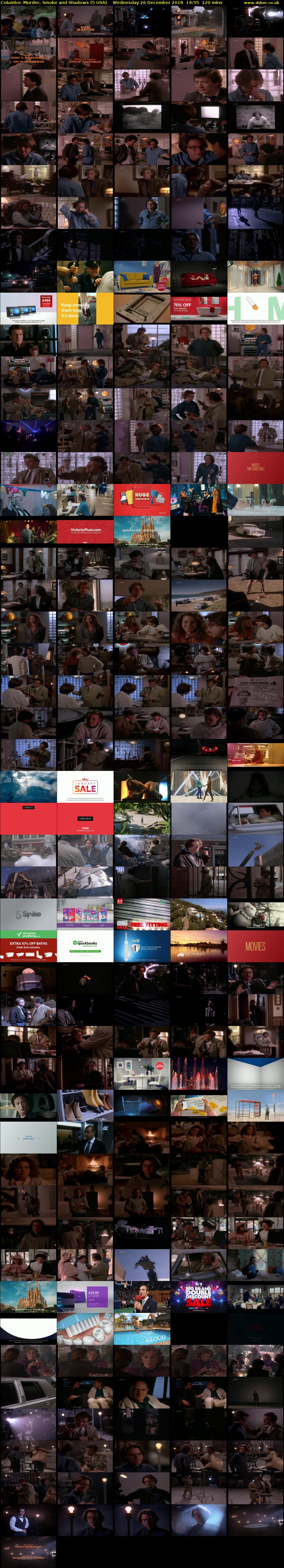 Columbo: Murder, Smoke and Shadows (5 USA) Wednesday 26 December 2018 14:55 - 16:55