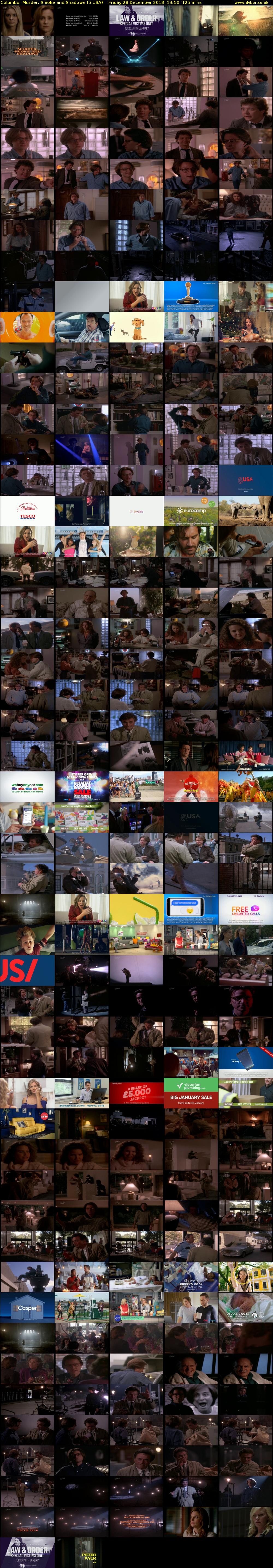 Columbo: Murder, Smoke and Shadows (5 USA) Friday 28 December 2018 13:50 - 15:55