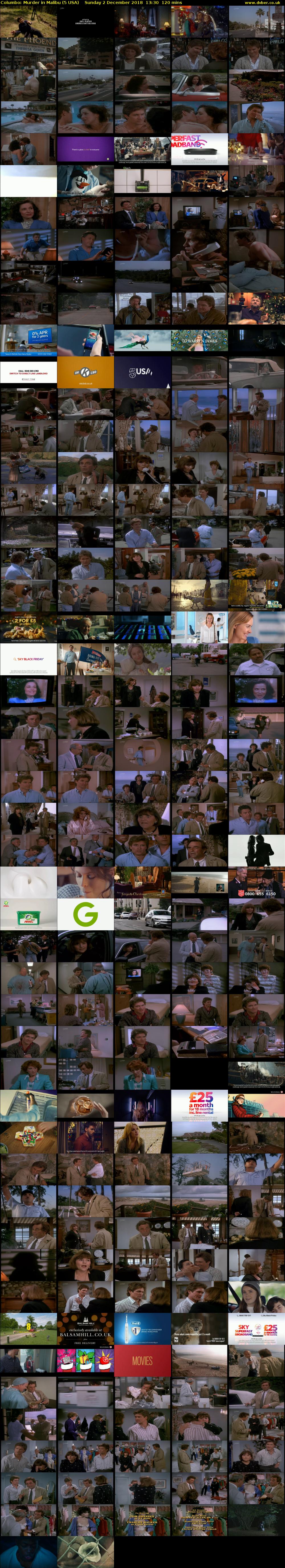 Columbo: Murder in Malibu (5 USA) Sunday 2 December 2018 13:30 - 15:30