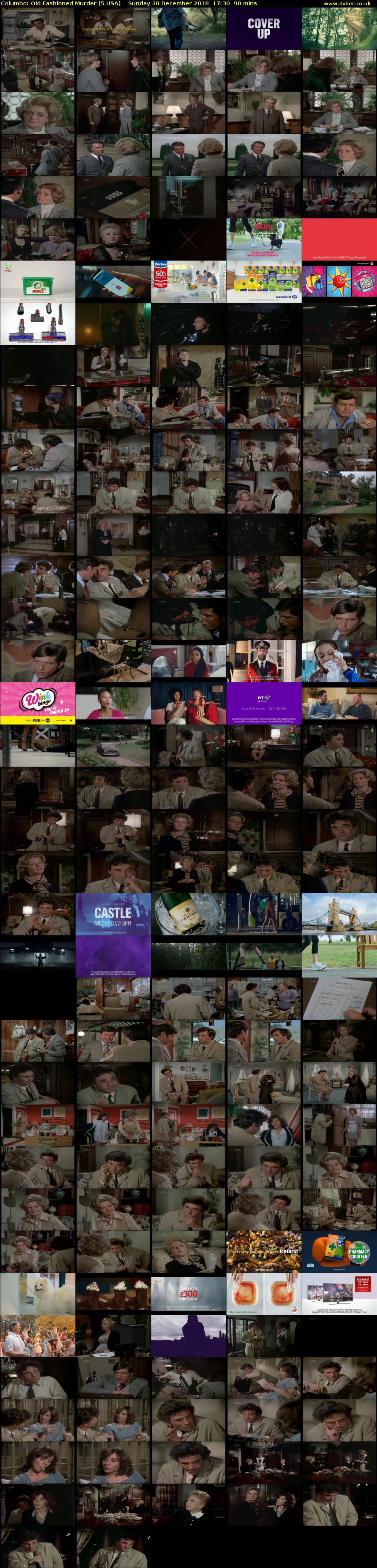 Columbo: Old Fashioned Murder (5 USA) Sunday 30 December 2018 17:30 - 19:00