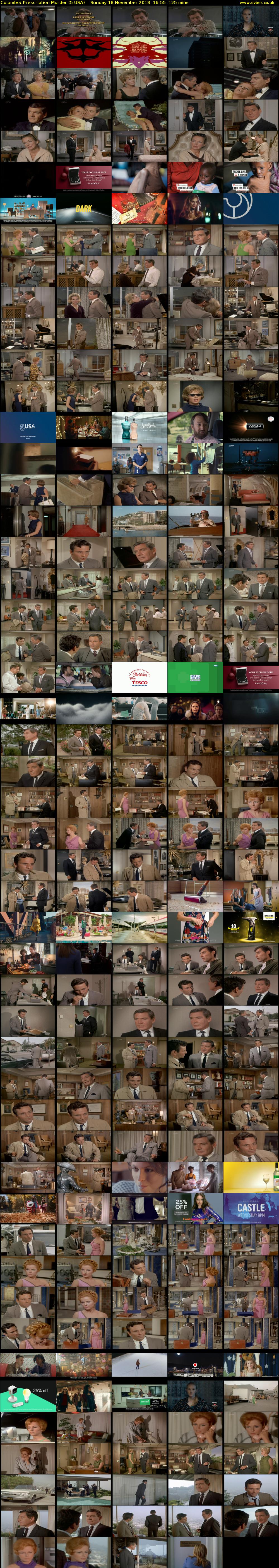 Columbo: Prescription Murder (5 USA) Sunday 18 November 2018 16:55 - 19:00
