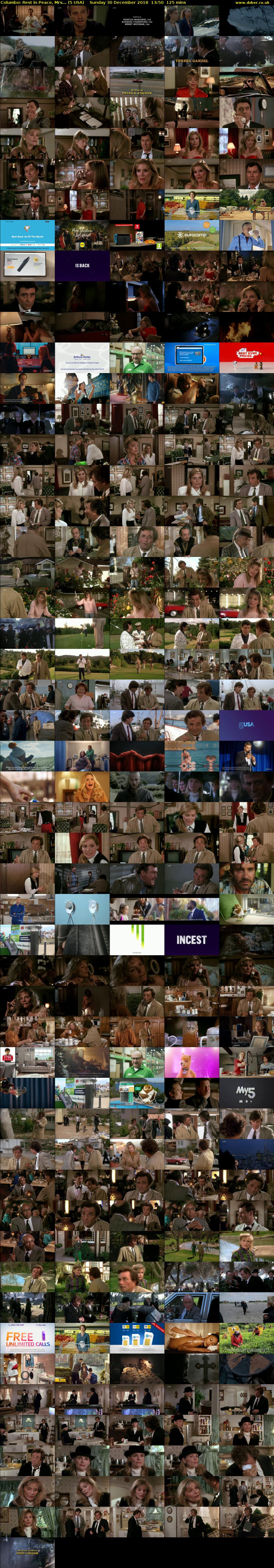 Columbo: Rest in Peace, Mrs... (5 USA) Sunday 30 December 2018 13:50 - 15:55