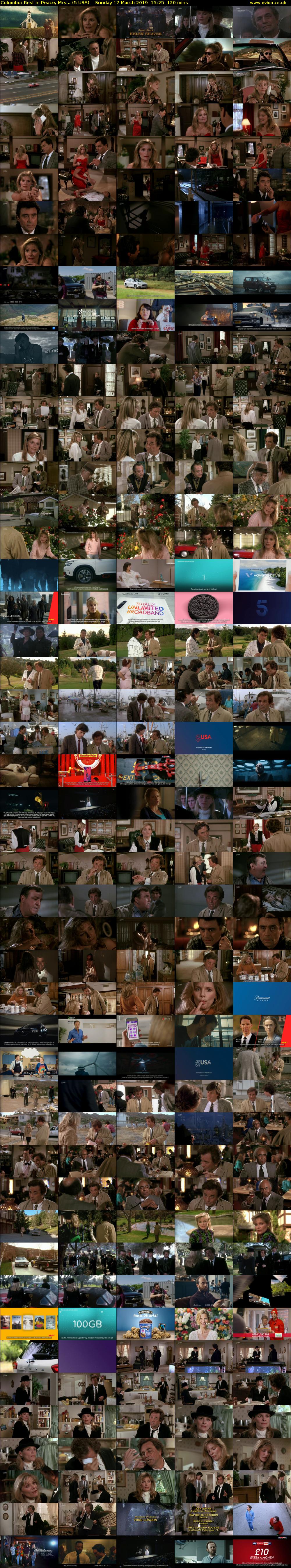 Columbo: Rest in Peace, Mrs... (5 USA) Sunday 17 March 2019 15:25 - 17:25