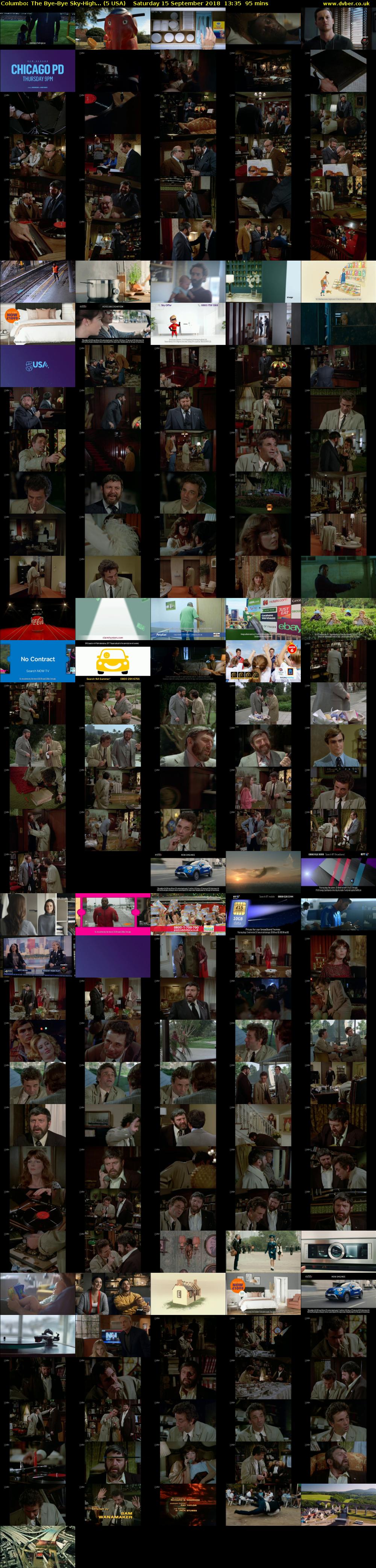 Columbo: The Bye-Bye Sky-High... (5 USA) Saturday 15 September 2018 13:35 - 15:10
