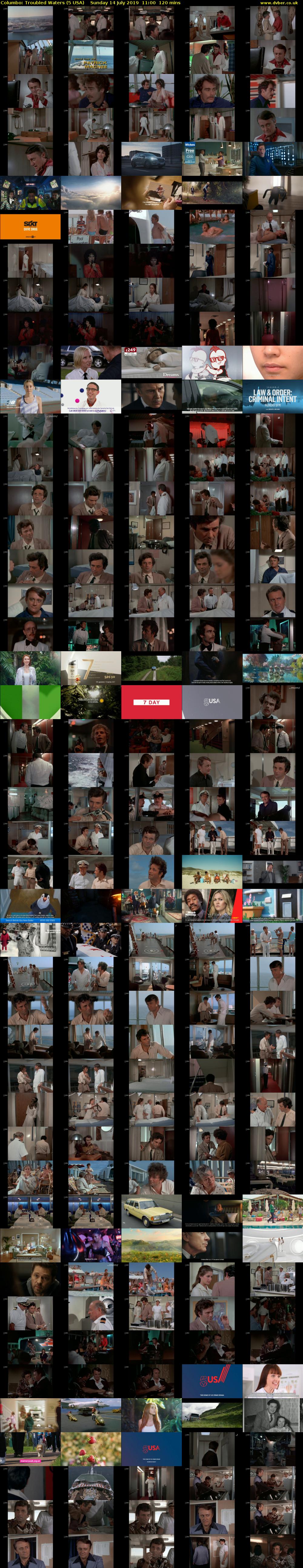 Columbo: Troubled Waters (5 USA) Sunday 14 July 2019 11:00 - 13:00