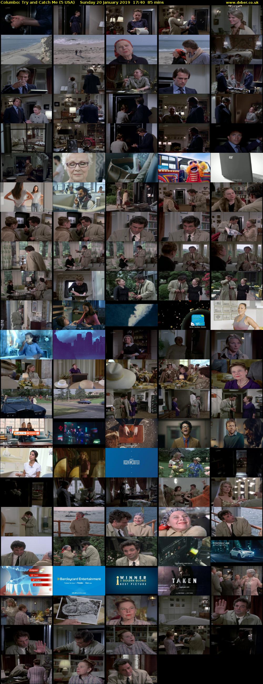 Columbo: Try and Catch Me (5 USA) Sunday 20 January 2019 17:40 - 19:05