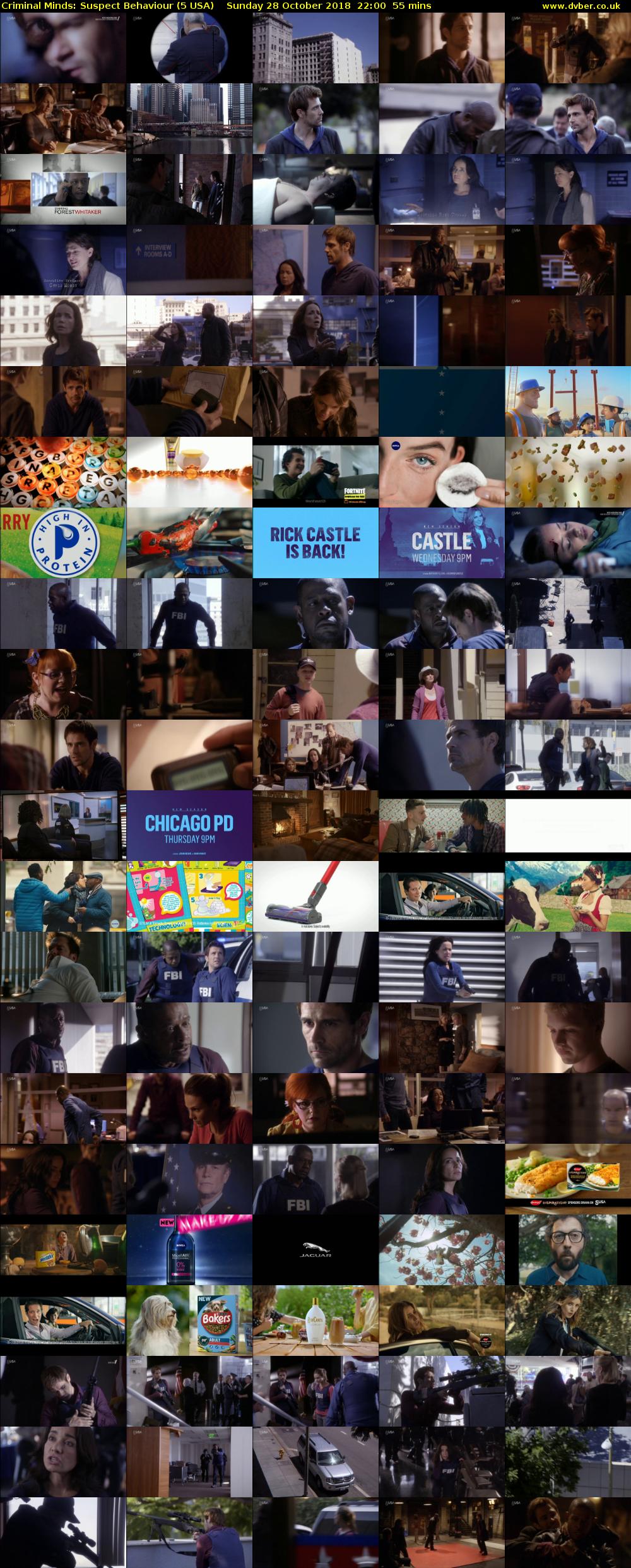 Criminal Minds: Suspect Behaviour (5 USA) Sunday 28 October 2018 22:00 - 22:55