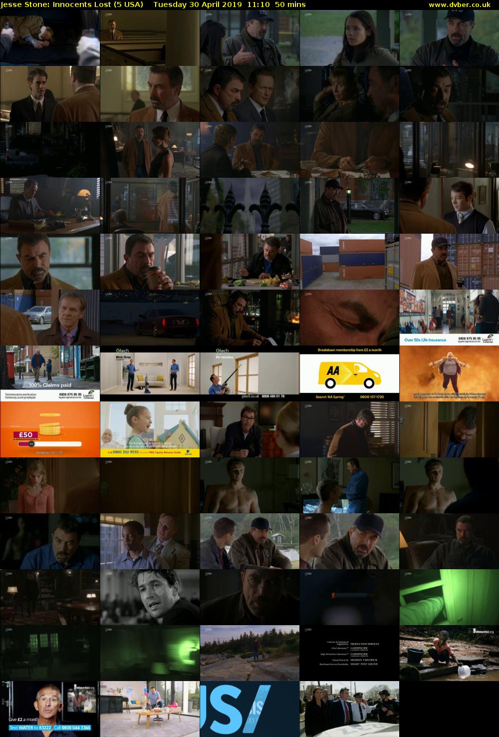 Jesse Stone: Innocents Lost (5 USA) Tuesday 30 April 2019 11:10 - 12:00