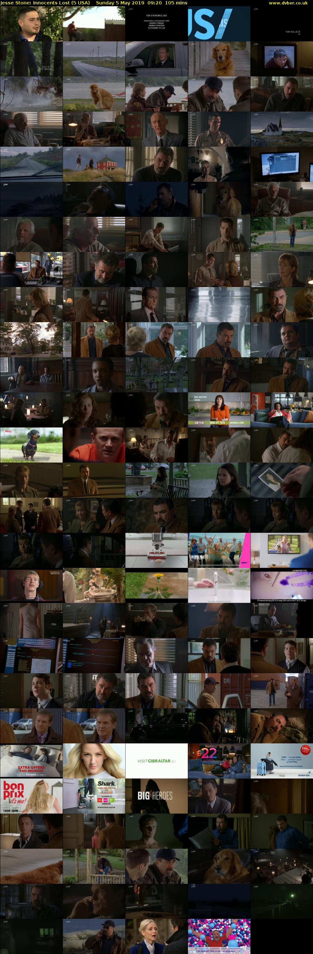 Jesse Stone: Innocents Lost (5 USA) Sunday 5 May 2019 09:20 - 11:05