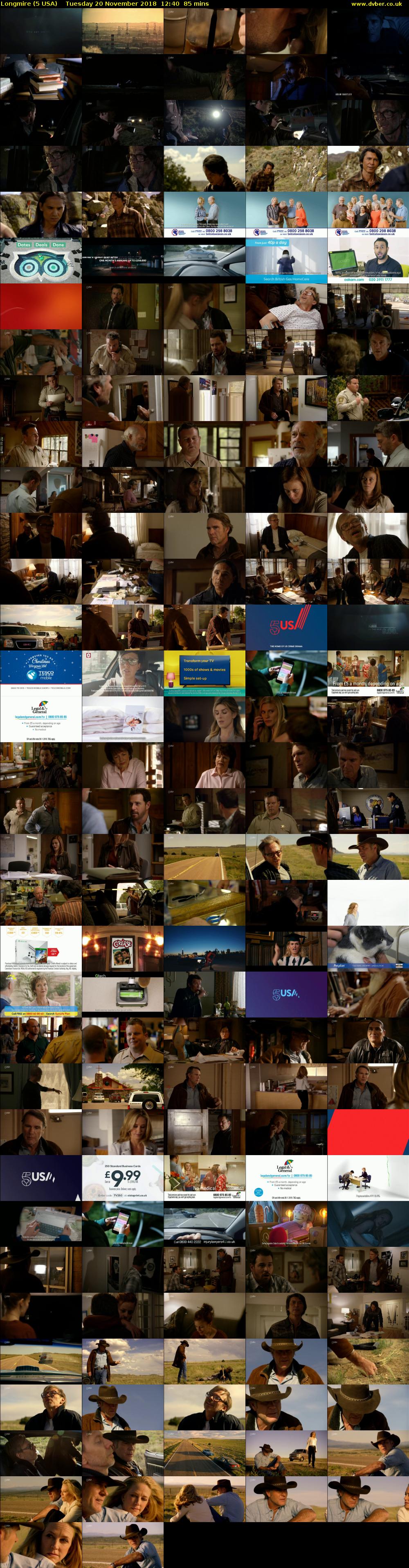 Longmire (5 USA) Tuesday 20 November 2018 12:40 - 14:05
