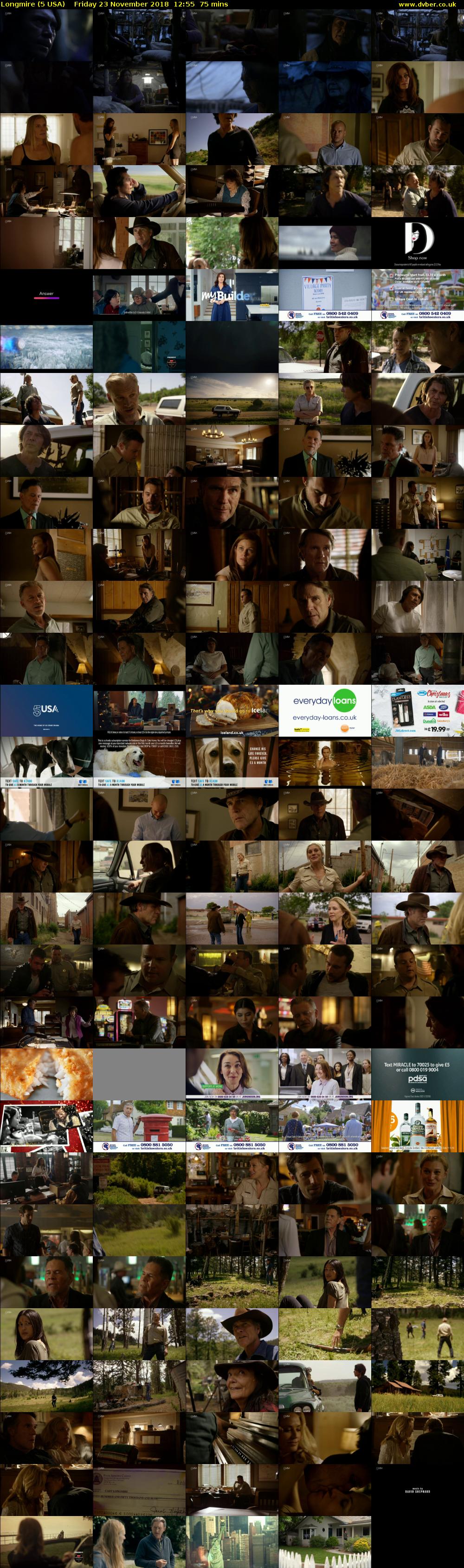 Longmire (5 USA) Friday 23 November 2018 12:55 - 14:10