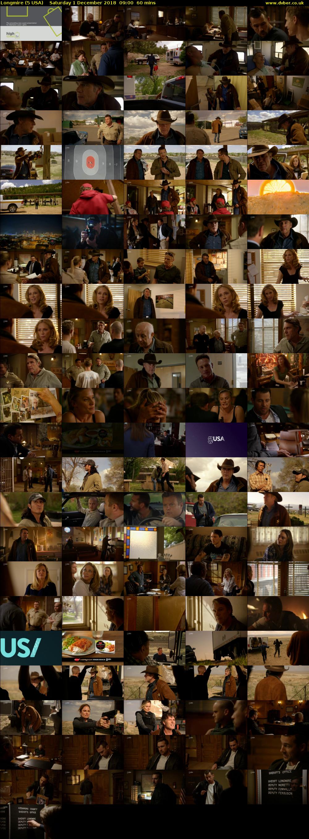 Longmire (5 USA) Saturday 1 December 2018 09:00 - 10:00
