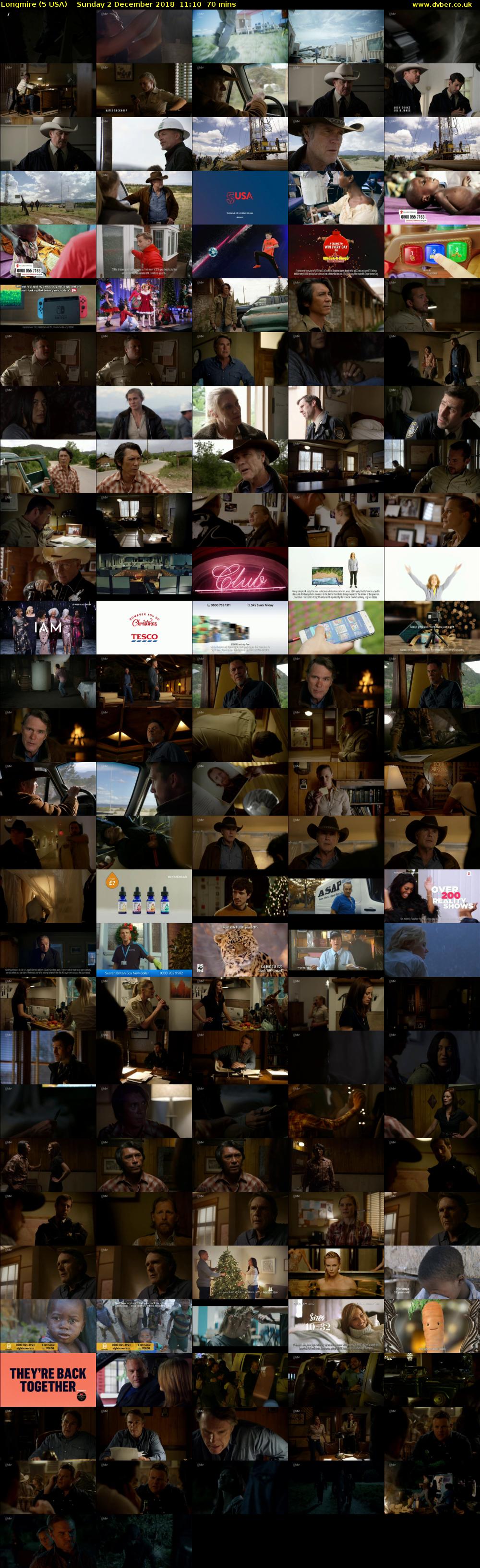 Longmire (5 USA) Sunday 2 December 2018 11:10 - 12:20